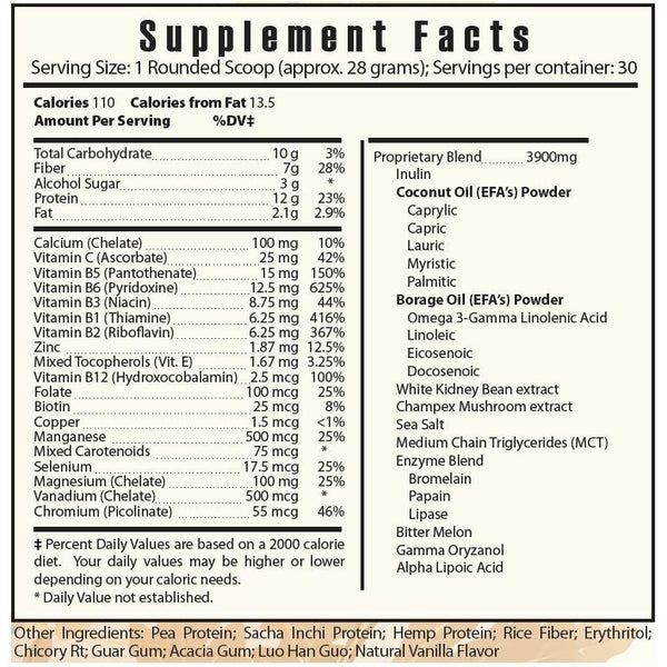 Metabo-Shake Vanilla Glycemic Support - Shop Vibrant Life