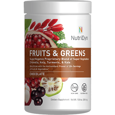 NutriDyn Fruits & Greens-Chocolate - Shop Vibrant Life