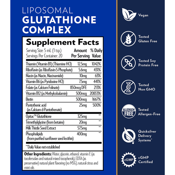 QS Glutathione Complex - Shop Vibrant Life